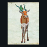 Arte Antelope y loro<br><div class="desc">Diseñado por Nicole King © 2015 Diseños personalizados disponibles bajo petición contacto cole30@gmail.com</div>