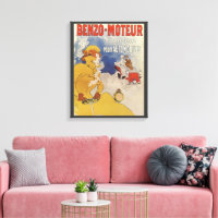 Arte Antiguo Modernista, Benzo Moteur por Jules Ch
