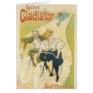 Arte Antiguo Modernista, Bicicletas Gladiator Cycl