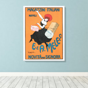 Arte Antiguo Modernista Magazzini Italiani por Cap