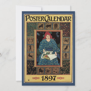 Arte antiguo modernista, mujer leyendo libro de as