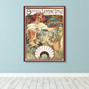 Arte Antiguo Moderno, Galletas por Alphonse Mucha