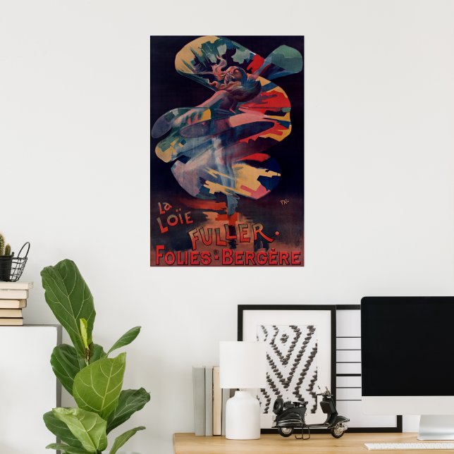 Arte Antiguo Moderno, Loie Fuller en Folies Berger (Oficina en casa)