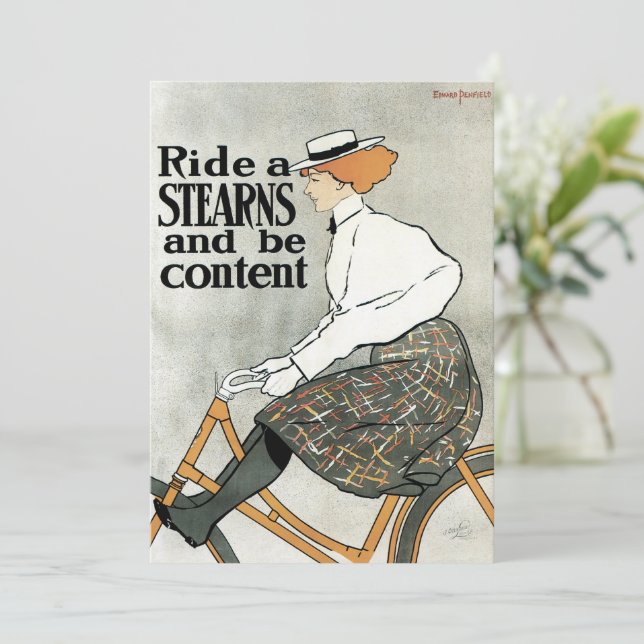 Arte Antiguo Moderno, Monta Bicicletas de Sterns (Anverso de pie)