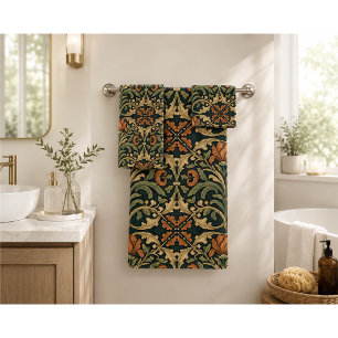 Arte Antiguo Nouveau Deco Majolica Floral Artesano