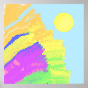 arte arcoiris abstracto