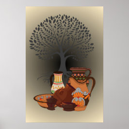 Arte artesanal de cerámica en Sudáfrica