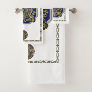 Arte asiático de decoración tradicional con joyas