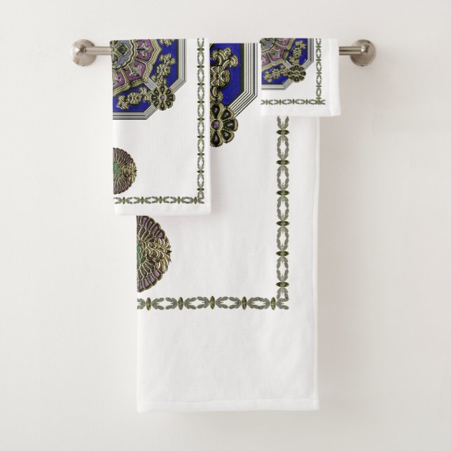 Arte asiático de decoración tradicional con joyas (In situ)
