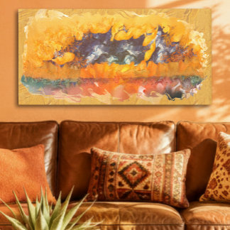 Arte Atardecer Abstracto 0612