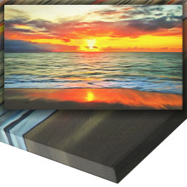 Arte Banderas Bay Sunset 1738