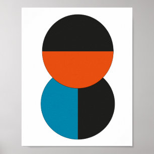 Arte Bauhaus Minimalista Vintage Geométrico de los