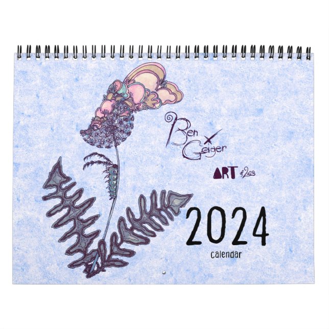 Arte Ben Geiger del calendario 2024 (Tapa)
