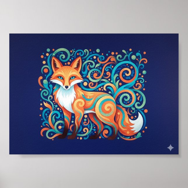 Arte biomórfico de Fox (Frente)