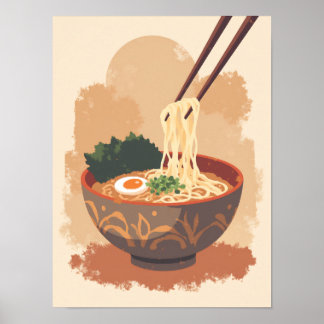Arte Boho Ramen Bowl minimalista