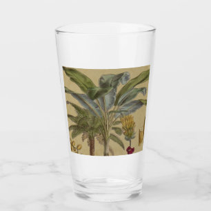 Arte botánico de frutas tropicales palmo antiguo