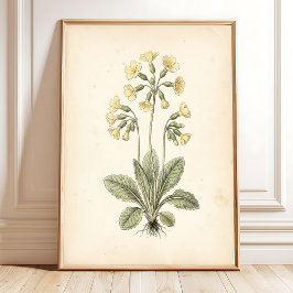 Arte Botánico de Primaveras para Pared con Estilo