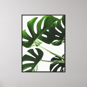 Arte Botánico Verde Moderno