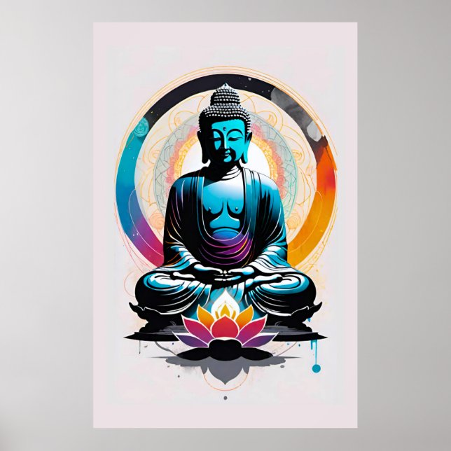 Arte Buddha Zen (Frente)