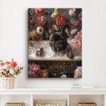 Arte Bulldog francés | Frenchie en el baño de Baño<br><div class="desc">Arte de Bulldog francés con un Bulldog francés lúdico que disfruta de un relajante baño lleno de burbujas y hermosas flores. Esta encantadora obra de arte le da un toque de calidez y personalidad a su espacio,  lo que le hace sentir más acogedor y alegre.</div>