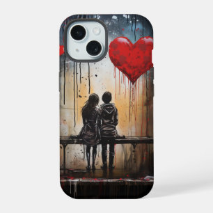 Arte Callejero Colorido - Funda de Teléfono con Gr