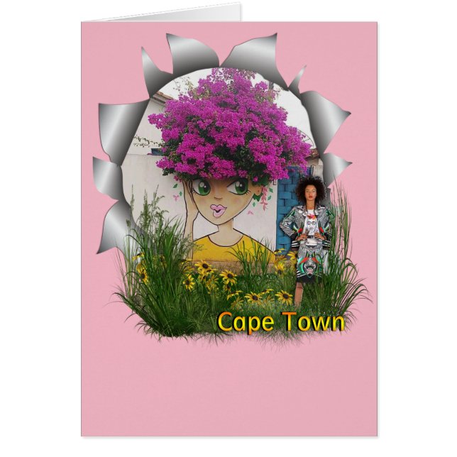 Arte callejero creativo en Ciudad del Cabo (Frente)