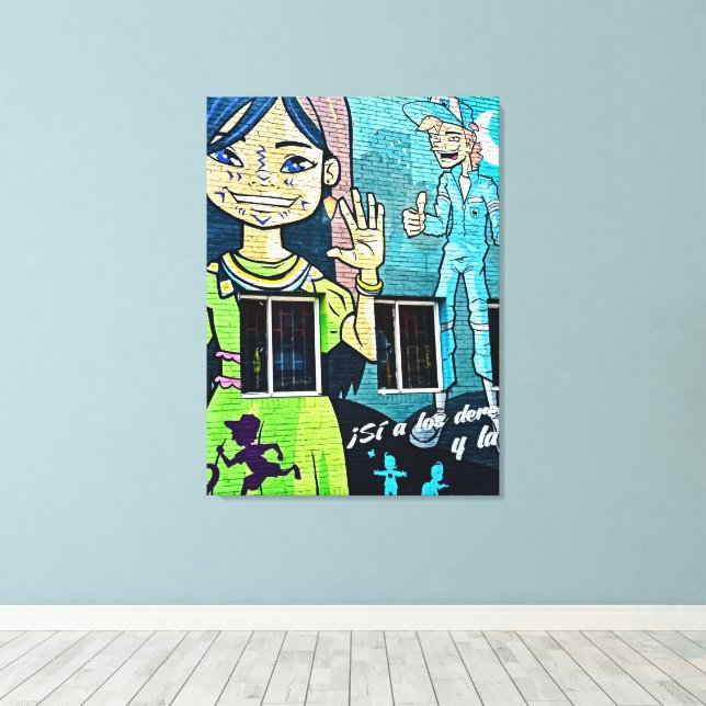 Arte Callejero de Bogotá  (Insitu (piso de madera))