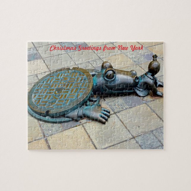 Arte callejero de Brooklyn. Rompecabezas (Horizontal)