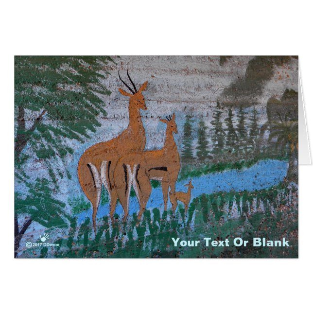 Arte callejero druso - Gazelle (Anverso (Horizontal))