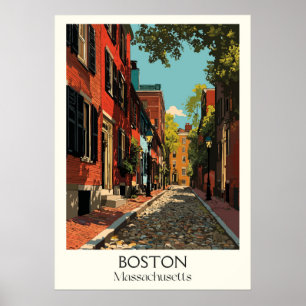Arte callejero histórico de Boston Massachusetts