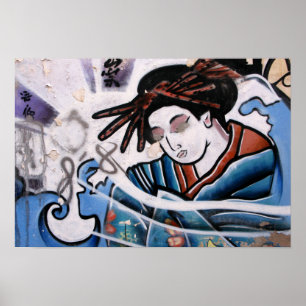 Arte callejero japonés de Las Palmas