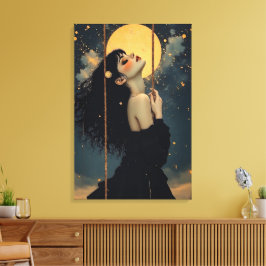 Arte Celestial | Mujer Gótica | Mística Etérea