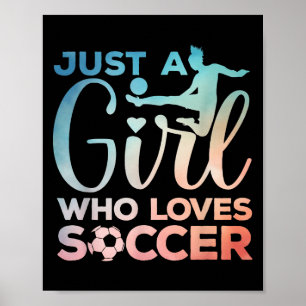 Arte Chica De Fútbol Para Chicas Niños Pequeñas Mu