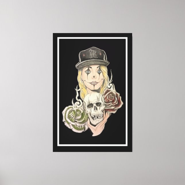 Arte Chicano Arte Negro Arte de tela (Anverso)