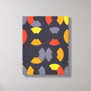 Arte circular colorido, fresco, moderno, moderno