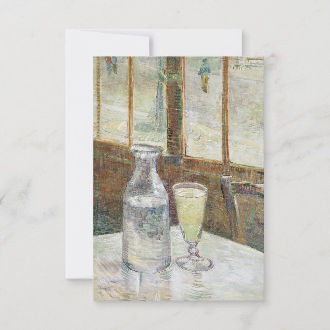 Arte Clásico de Van Gogh Café de París Absenta (Anverso)