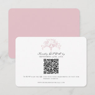 Arte Clásico RSVP Pink n White Francés Toile Palom