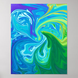 Arte colorido abstracto