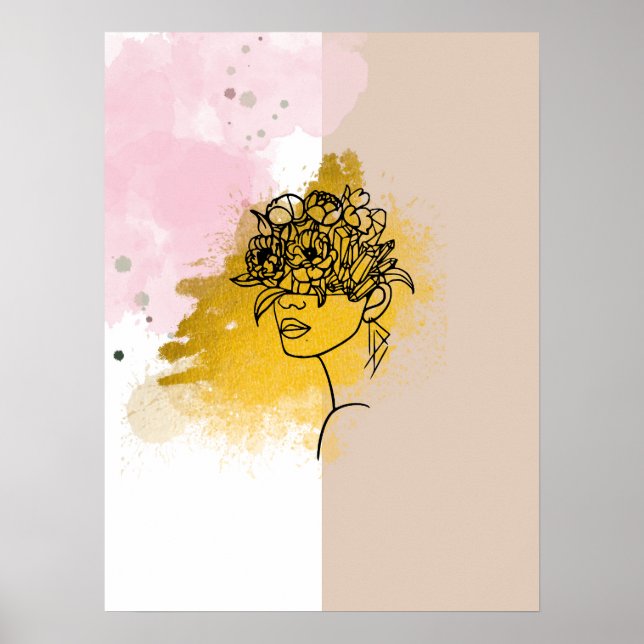 Arte colorido abstracto (Frente)