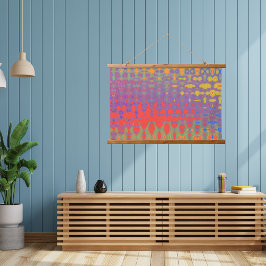 Arte colorido abstracto gran Tapiz colgante