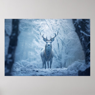 Arte colorido de la fauna silvestre Stag Deer Anim