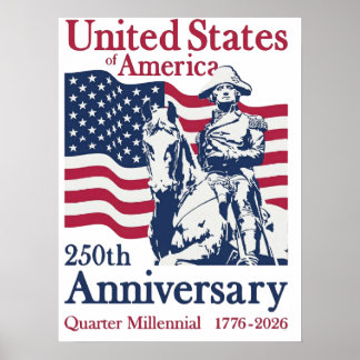 Arte Conmemorativo del 250 Aniversario de los Esta