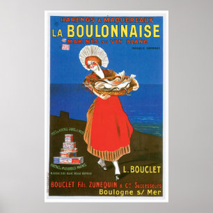 Arte conservado Boulonnaise del anuncio de la