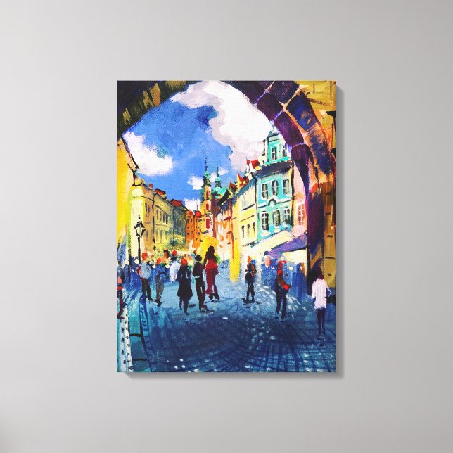 Arte contemporáneo , pintura , Praga (Anverso)