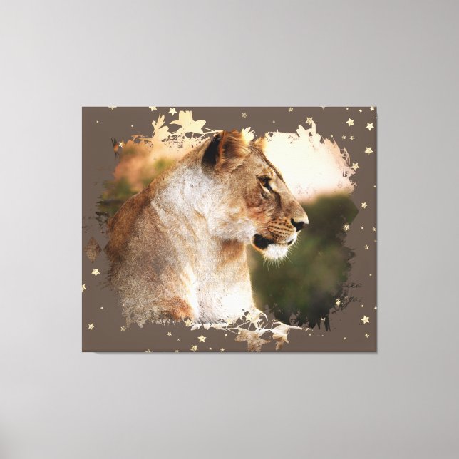 *~* Arte cósmico celestial AP23 LIONESS artístico (Anverso)