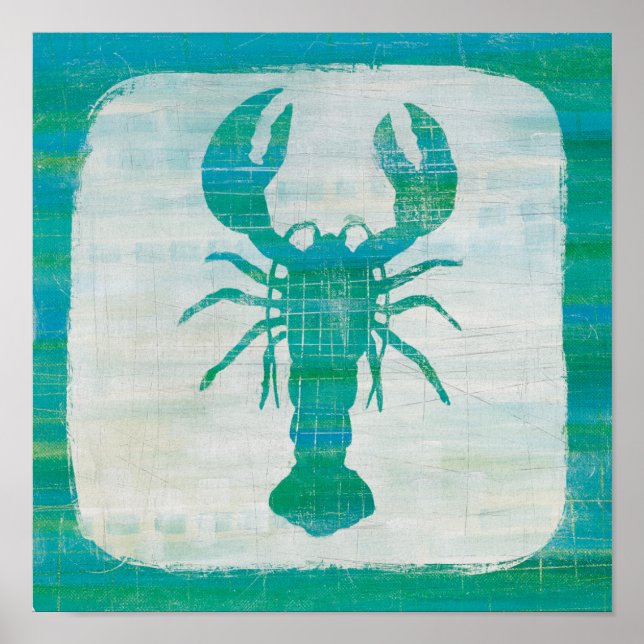 Arte costero | Aqua Lobster (Frente)