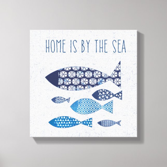 Arte costero | Casa a orillas del mar (Anverso)