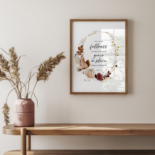 Arte cristiano de otoño – Versículo de la Biblia J (Subido por el creador)