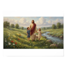 Arte Cristiano Jesús con Niños | Arte de Fe
