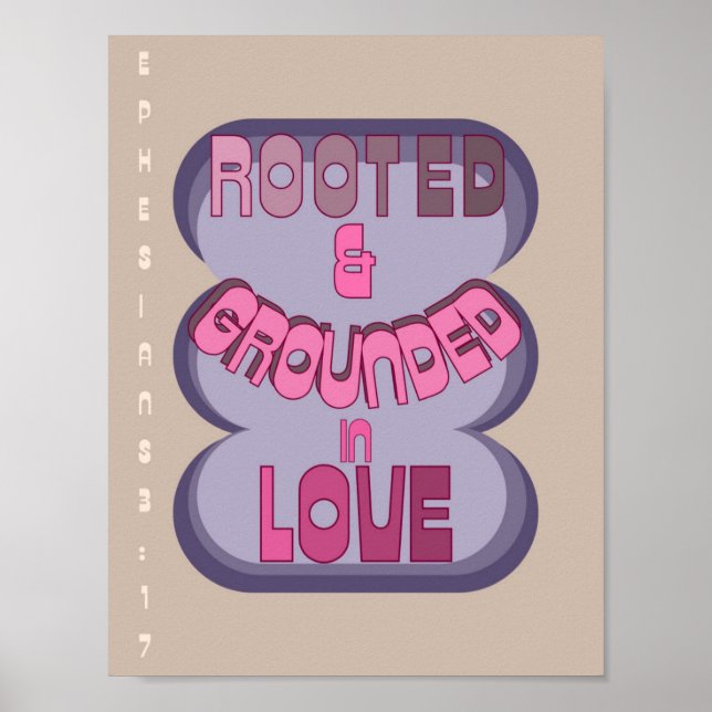 Arte cristiano / Poster / Amor / Gráfico (Frente)